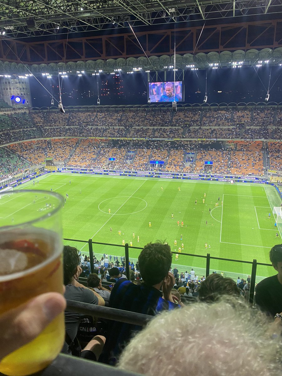 And I can drink at my seat! Feels like home.