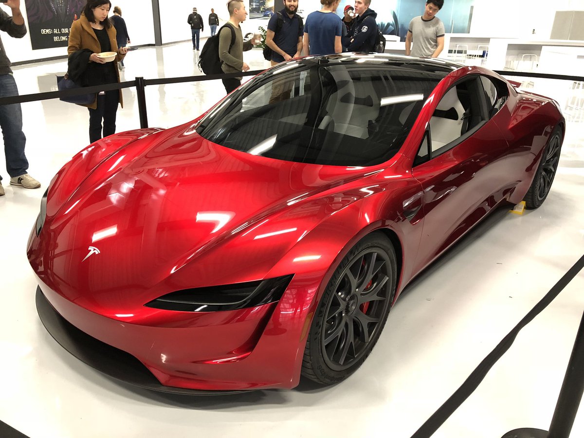The new Tesla Roadster.