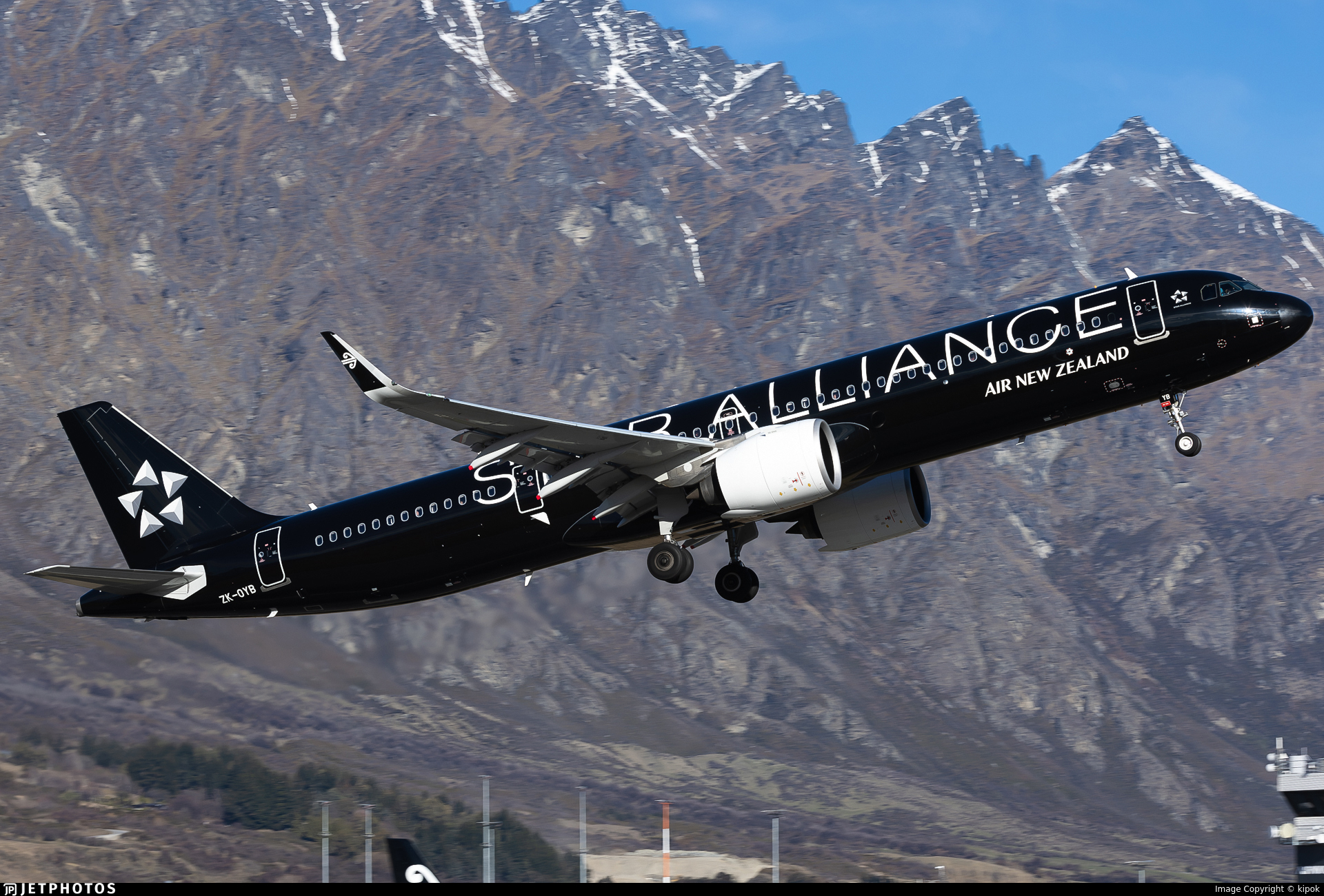 STAR ALLIANCE｜ニュージーランド航空｜Airbus A321neo Air New Zealand Airbus A321neo ZK-OYB Star Alliance NG Model