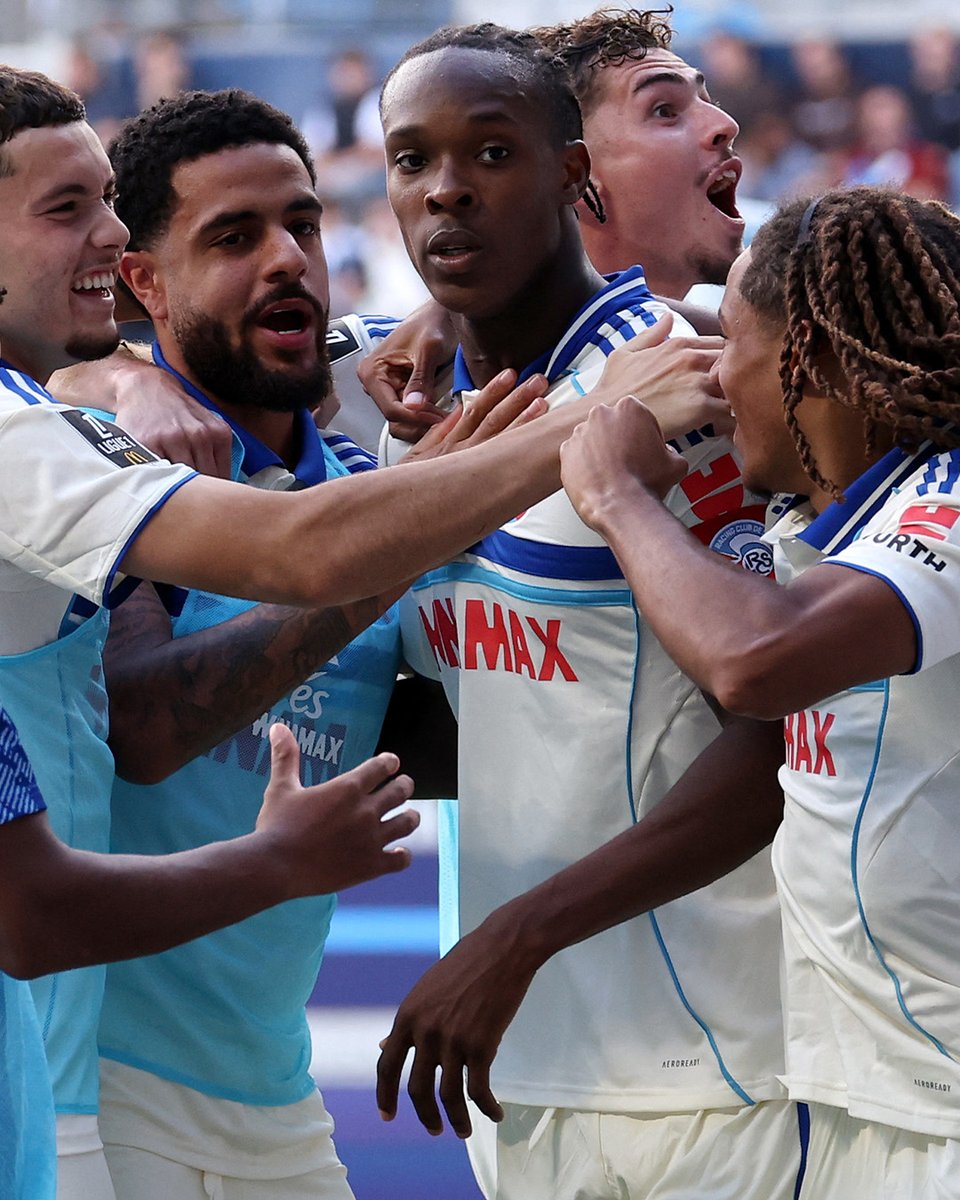 🇳🇱 Late Emanuel Emegha heroics for Strasbourg 💪

#UECL | <a href="/RCSA/">Racing Club de Strasbourg Alsace</a>