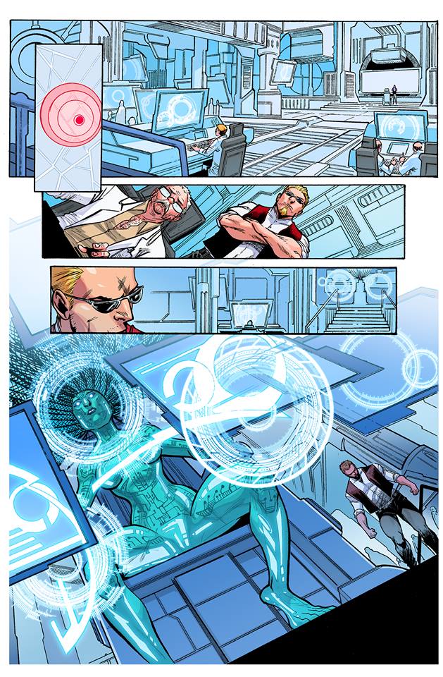 Page from Dreamgirl: Sleeper Agent.
Art by Eder Messias and King Bola.
#GenuineComics