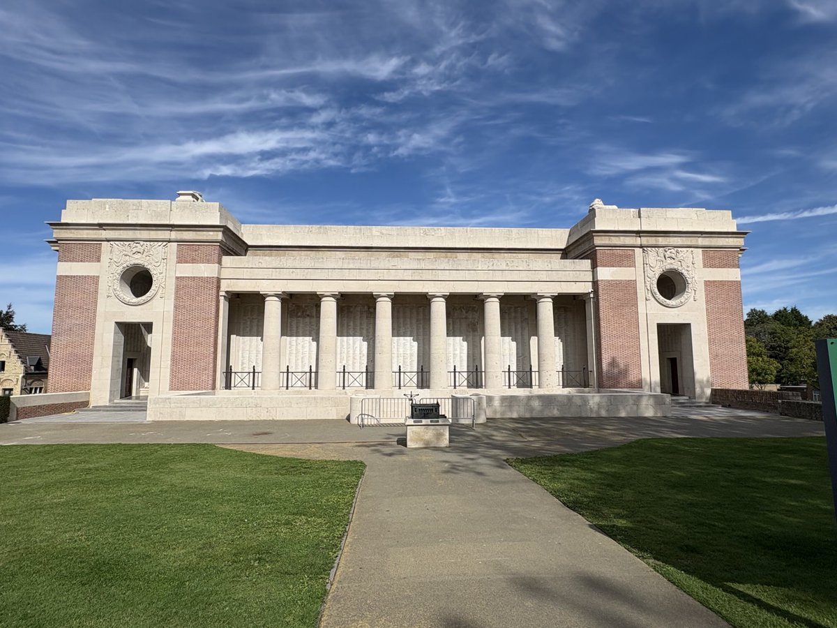 Menin Gate from the Ramparts, before our performance on Friday