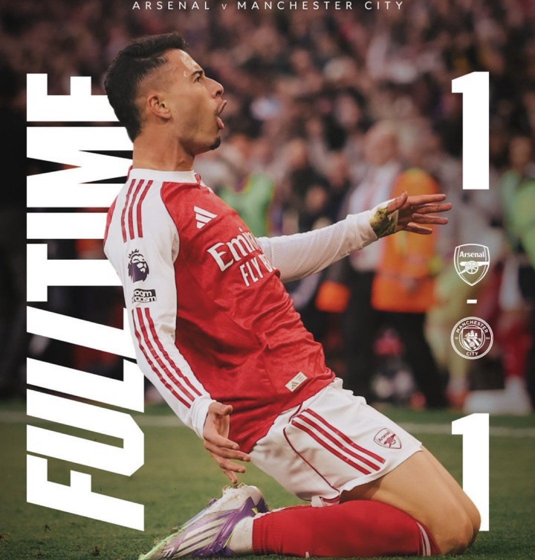 mrbayoa1's tweet photo. Pep’s City parked the bus against Arsenal, but, which team in the world right now doesn’t fear Arsenal? 😂 Fair game by Arsenal against a struggling City side. Arsenal being the best team in Europe, we should be winning matches like this. Improvement needed in the next match. 💪 https://t.co/tVibhnvBIz