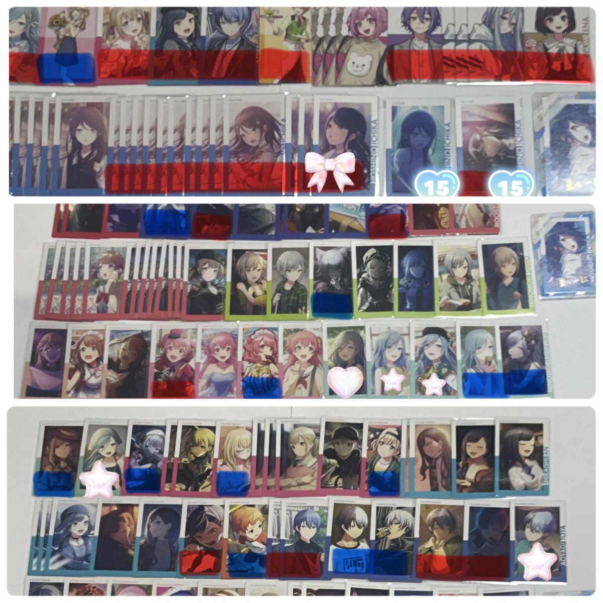 vik_r1c's tweet photo. @yui090926 こんばんは、お世話になっております。お返事が漏れており申し訳ありません。
フォローありがとうございます。こちらからも失礼いたします。
また、中段左端(☆印を♡で置き換えさせていただいたもの)を除く7点でお願いできればと思います。
よろしくお願いいたします。 https://t.co/IxUORCIjsS