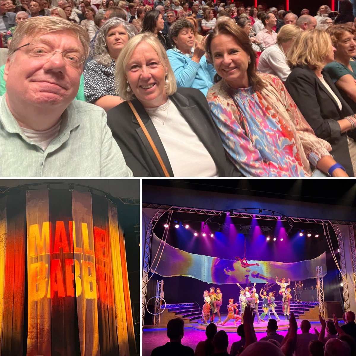 Gezellige middag met elkaar in DeLaMar, samen naar Malle Babbe the musical. Mooie musical met een lach en een traan maar vooral gezellig! #zondag #gezelligmetvrienden #zieuitnaarhetvolgende