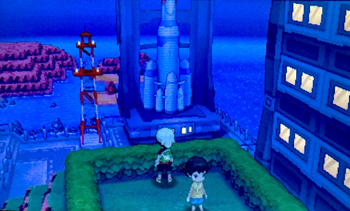 henriqueguzella's tweet image. Mossdeep ganha um complexo espacial muito mais completo que vai servir para a continuidade do pós game, como veremos a seguir. #PokemonOmegaRuby