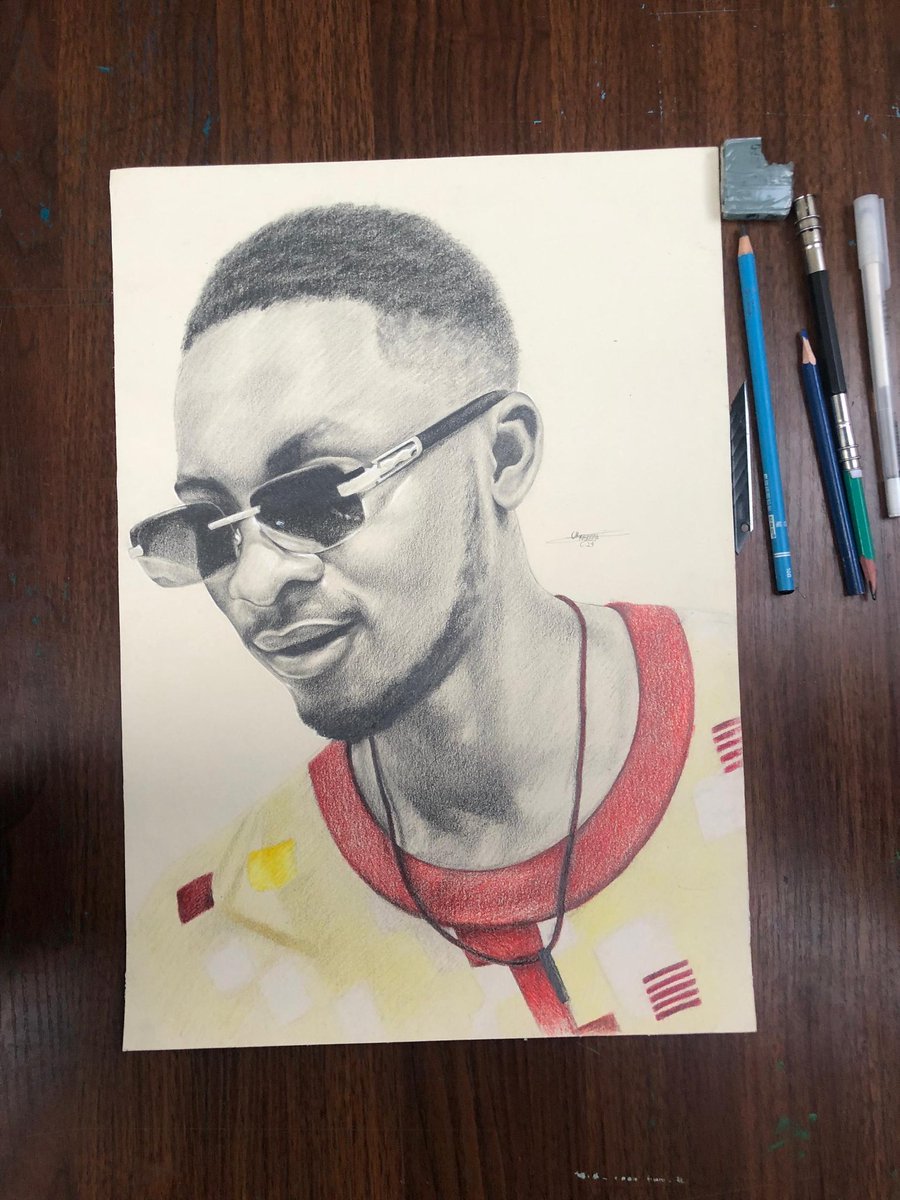 KisongaNunga's tweet photo. Portrait réalisé au crayon sur papier by @kisonga_nunga
#kisonga #kisonganunga #drawing #art #ArtistOnTwitter #talent #congo #RDC https://t.co/XPQ6AItcZ9