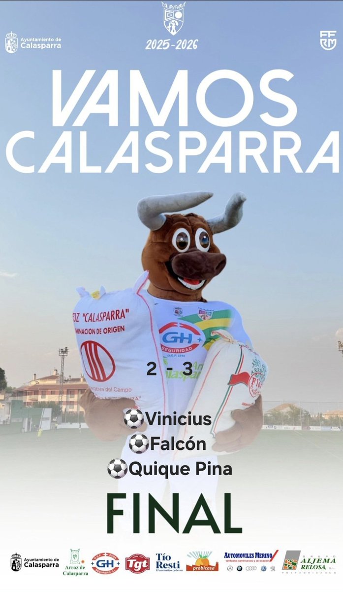 ciudad_calas's tweet image. Final en el Andrés Abenza  .
El gol de Quique Pina nos da la victoria  ante un Gran rival .

@archenafc 2 - 3 GH SEGURIDAD 

@treceraG13 
@Nacional10x 
#preferente