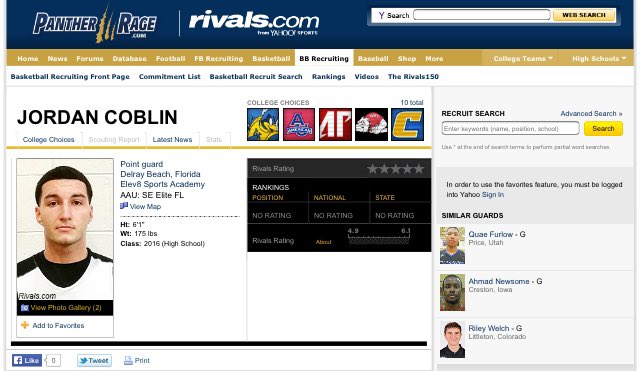 JordanCoblin's tweet image. Never give up on your dreams

4 years ago, I tore my ACL
A year later, I tore my meniscus — same knee
High school, I was unranked 
0 offers/0 scholarships

I wasn’t the biggest, fastest, or strongest growing up. 
Just a kid from Boca Raton, Florida
Chasing something no one else…