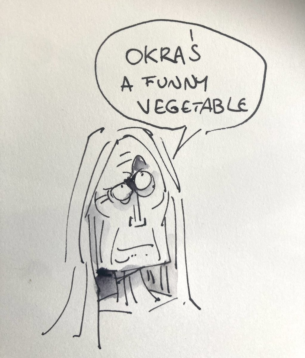 “Okra’s a funny vegetable” - Iggy on <a href="/BBC6Music/">BBC Radio 6 Music</a> - I’m in COMPLETE agreement!