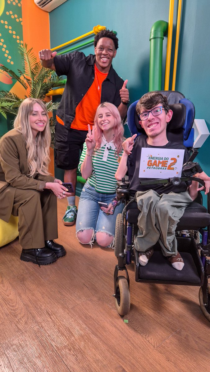Galera hoje vai rolar a primeira live do #EnergiaDoGamePetrobras vamos explicar como vai funcionar a dinâmica dessa edição e ter algumas ativações com vários creators durante a live então cola mais! <a href="/petrobras/">Petrobras</a> 💚 
youtube.com/live/qqffo2Wyr…