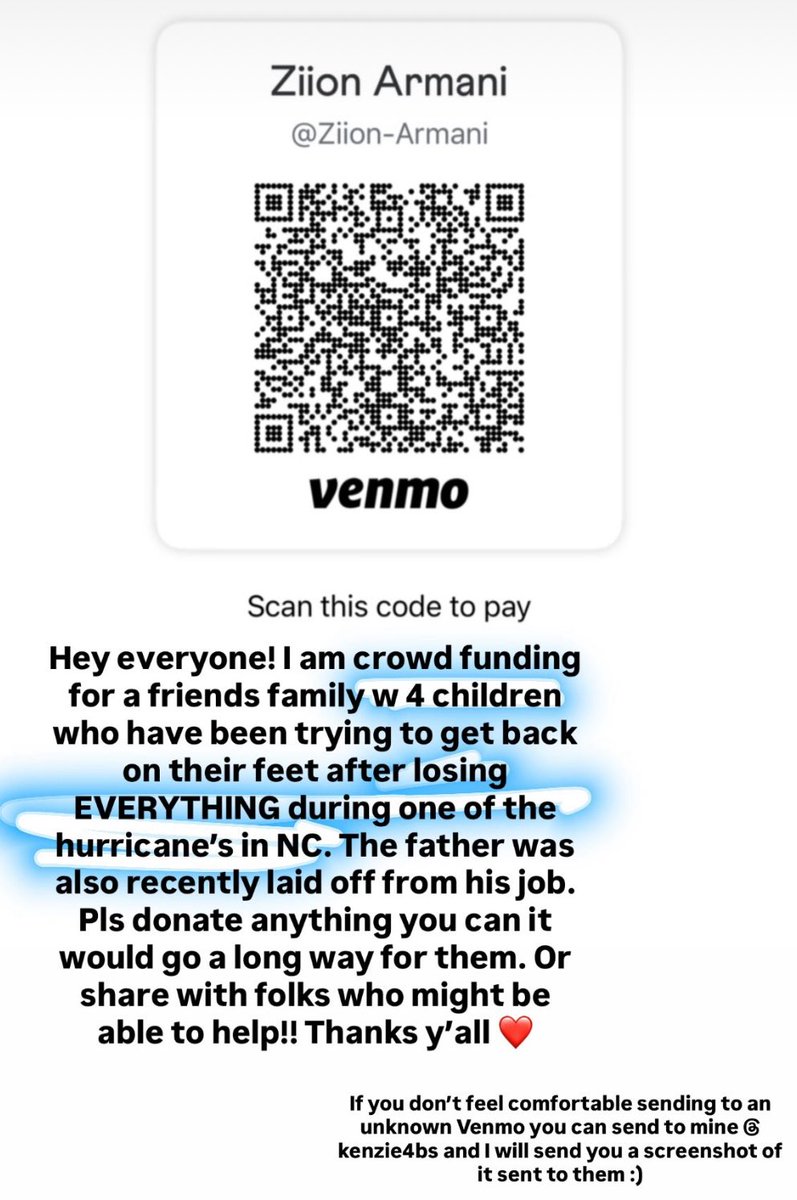 incredibly, incredibly urgent—support if you can!