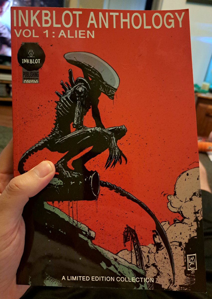 Tonight, we're talking some #Alien with the Inkblot gang over on <a href="/theawesomepod/">The Awesome Comics Podcast</a> #podcast #comics