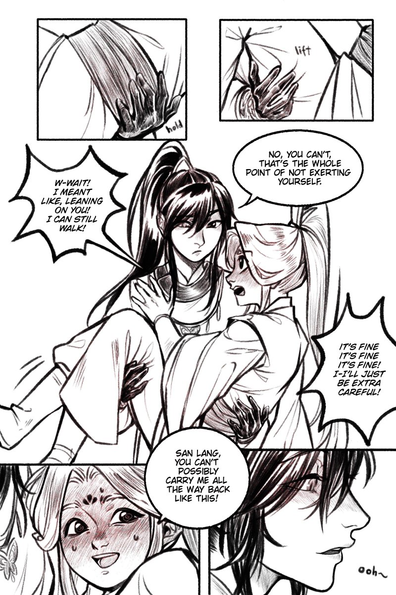 platoeater's tweet photo. Part 5 of young noble hc and princelian!!! They're getting more and more unhinged lol
1/4
#TGCF #HuaLian #HuaCheng #XieLian #tgcfau https://t.co/Vyayvc9PZu