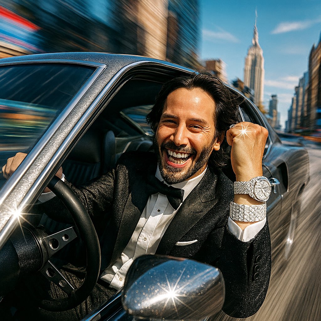 good morning, lets take a break and let your $sleaze personality come out and take control. do you feel it?