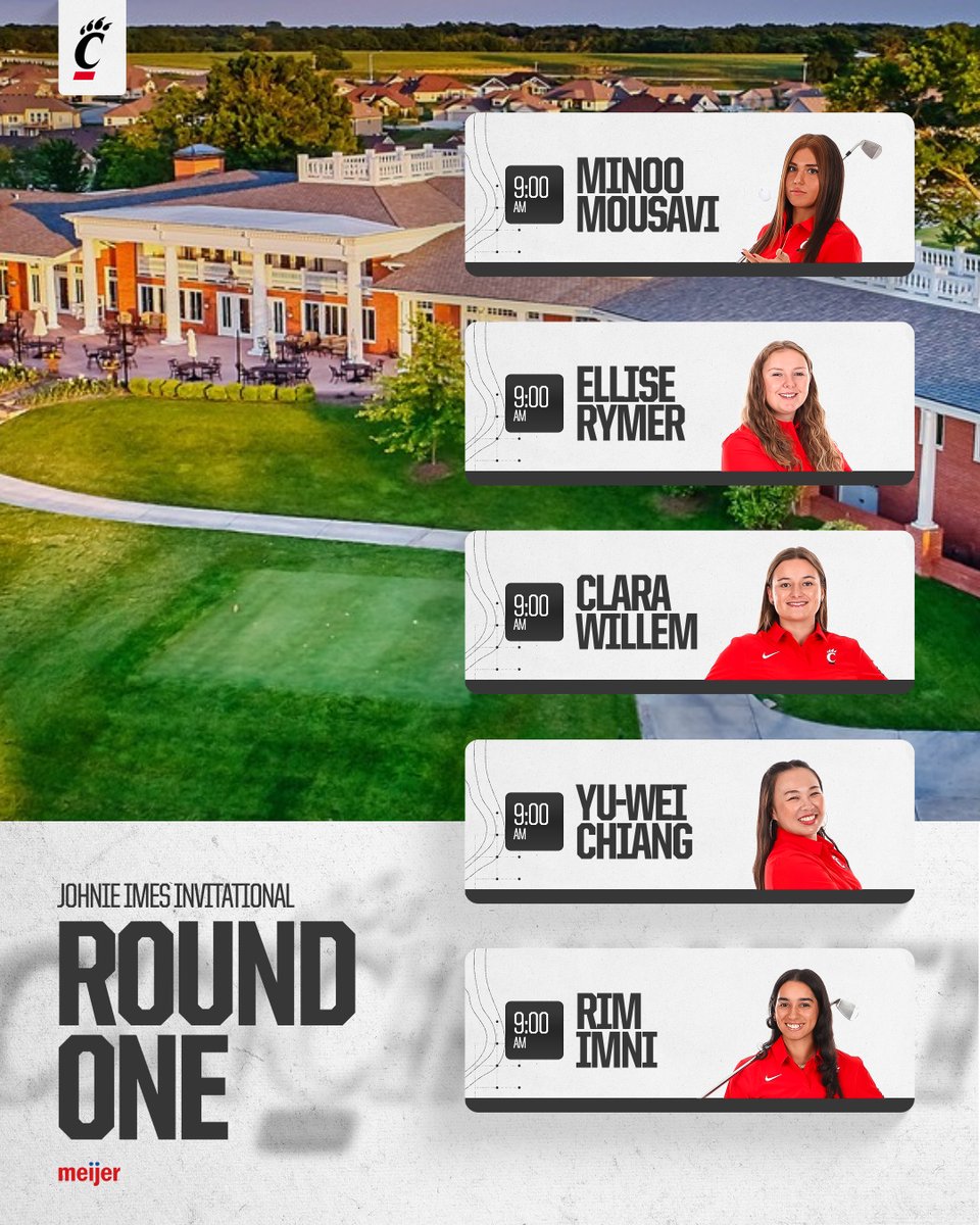 Cincinnati Women's Golf tweet media