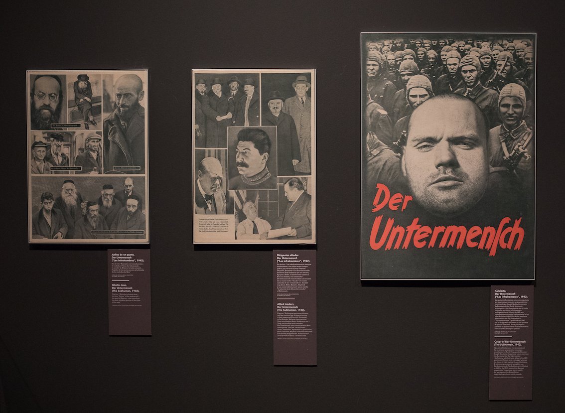 The Barbarossa operation was accompanied by an intense propaganda campaign coordinated by Joseph Goebbels, Minister of Propaganda of the Reich.

One of the most notorious pamphlets was Der Untermensch ("The sub-human"), published in 1942 by the SS &amp; displayed in <a href="/auschwitzxhibit/">Auschwitz Exhibition</a>