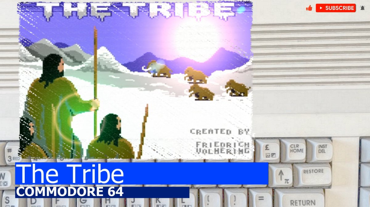 Commodore 64 -=The Tribe=-
youtube.com/watch?v=g-tEim…
#c64 #commodore #retronews #retrocomputing