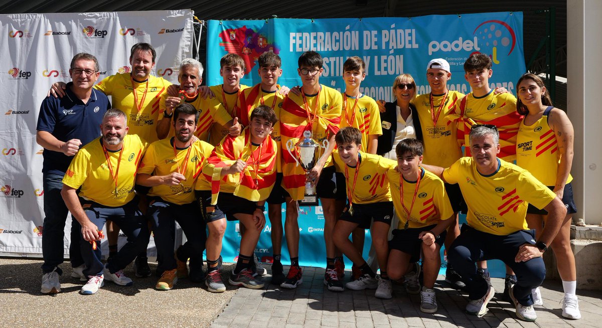 XXII Campeonato de España de SSAA de Menores :
Enhorabuena a Campeones y Campeonas de España!🏆🏆
🥇Cataluña-Selección Masculina <a href="/FCatalanaPadel/">FCP - Federació Catalana de Pàdel</a>
🥇Madrid - Selección Femenina
<a href="/FMP_Padel/">FMP Federación Madrileña de Pádel</a>