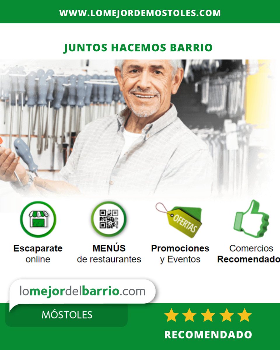 Da un impulso a tu negocio aumentando su visibilidad online, mejorando su posicionamiento en Google y atrayendo más clientes. Además, los datos de tu negocio se mostrarán gratuitamente en nuestro portal. 

¡Regístrate GRATIS en bit.ly/Portal_LMDM y haz que te encuentren!