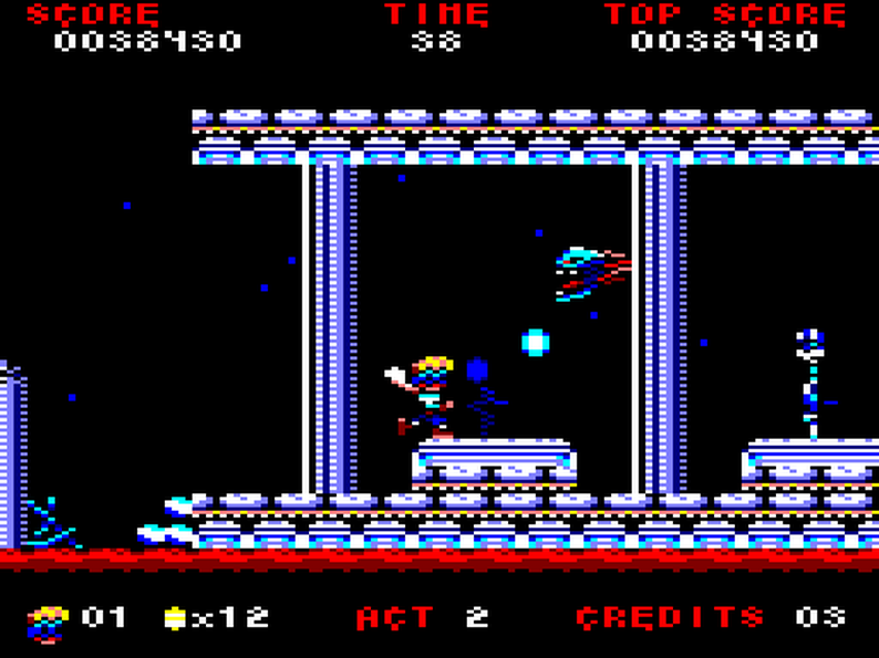 Hoy recordamos: Invasion of the Zombie Monsters (2010) de <a href="/REL3VO/">RELEVO</a> para MSX, Amstrad CPC y ZX Spectrum.
Un arcade a lo Ghost n' Goblins con música de <a href="/cesarastudillo/">César Astudillo ✳️</a> que desde el primer segundo vais a estar dándole mucha caña al disparo.

DESCARGA: relevo.itch.io/invasion-of-th…