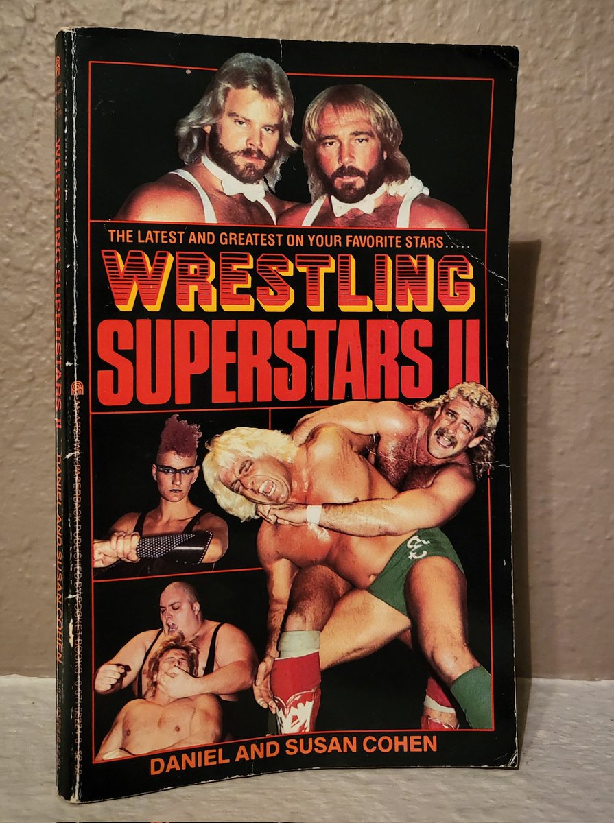 RingFocus's tweet image. These wrestling books from book fair in elementary school were awesome. The one on the right had a final chapter on Vince and it was surprisingly shoot.
