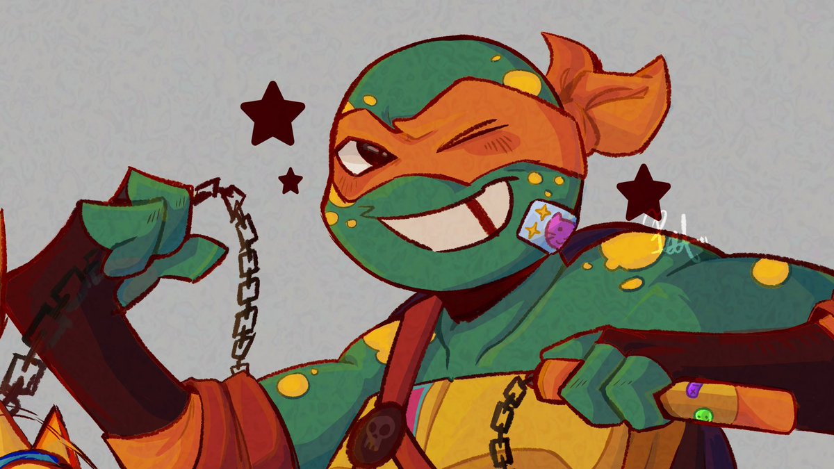 Claudvents's tweet photo. MY LITTLE BABIES AAAWWHHHHHHHHHHH WAAAAHHH  I LOVE THEM BOTH SO MUCHUHHGGHH🥹🥹🥹
#tmnt2012 #rottmnt #tmnt #mikey #Michelangelo https://t.co/2lhko8BmVB