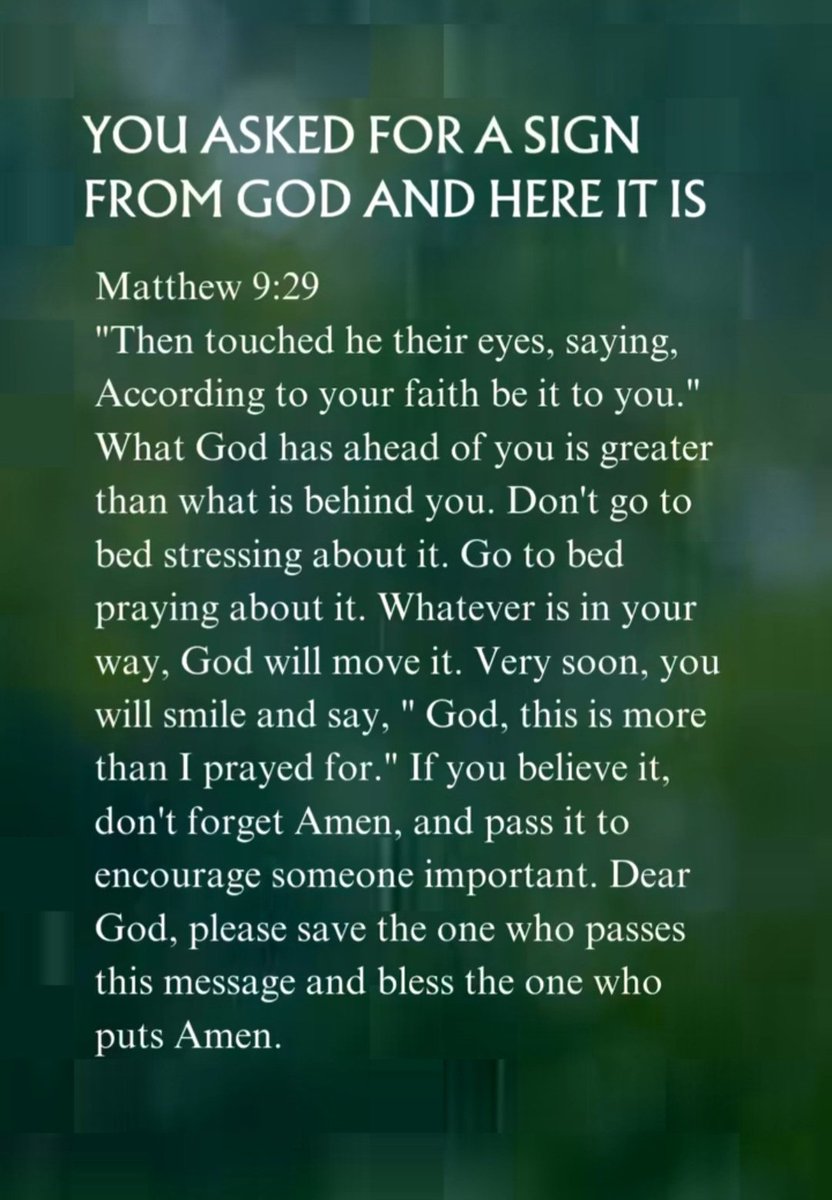 StayWithGod111's tweet image. You asked for a sign from God and here it is
