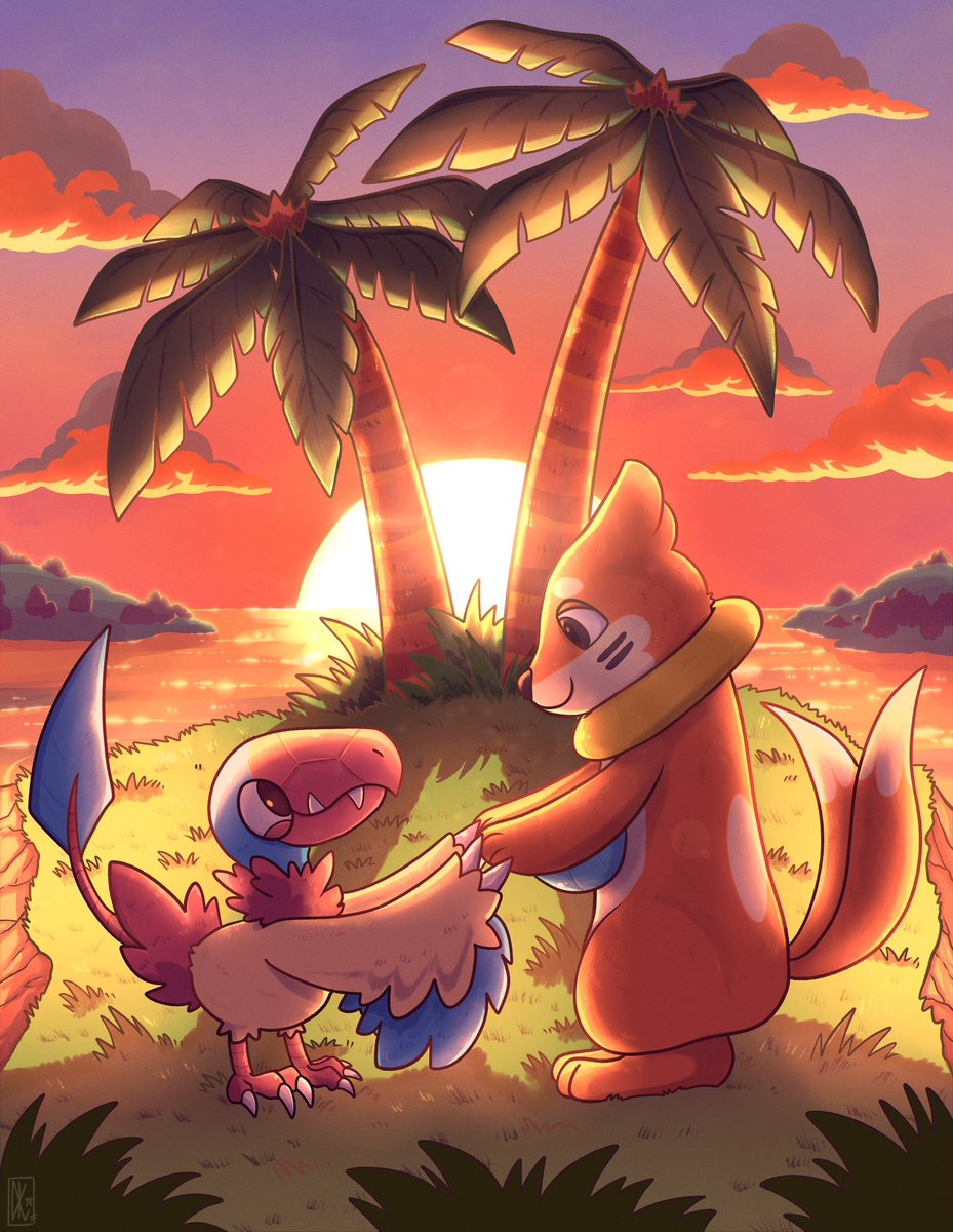 A promise... ❤️🧡
A Binglebird commission made by <a href="/AlfaKimera/">🐺 Kimera 🍂</a>