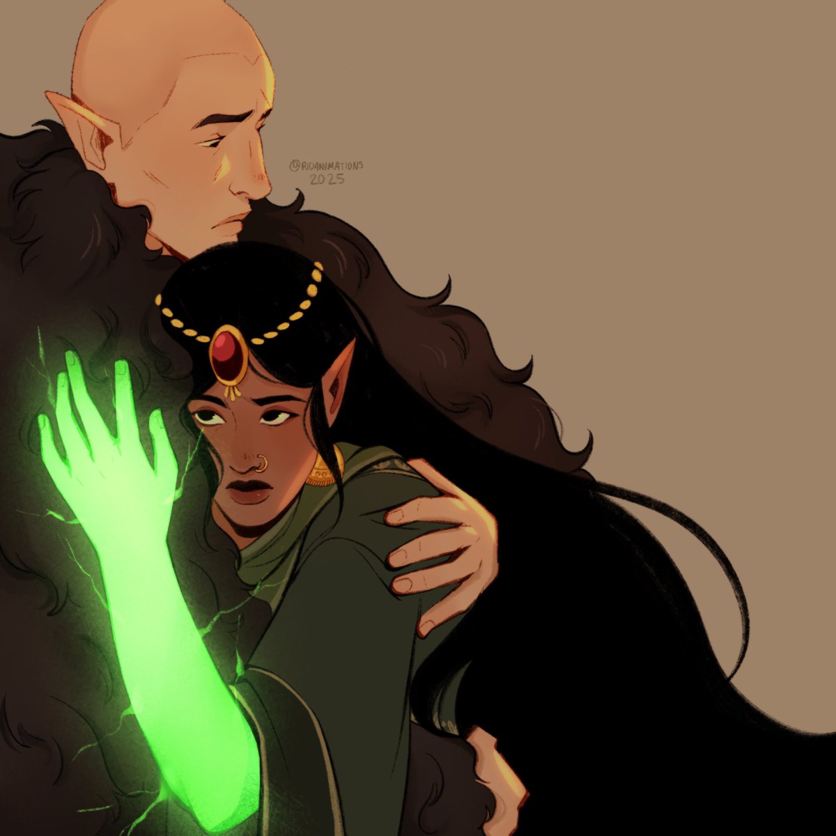 ridanimations2's tweet image. Final goodbye. 

#dragonage #dai #solas #lavellan #solavellan #dragonageinquisition