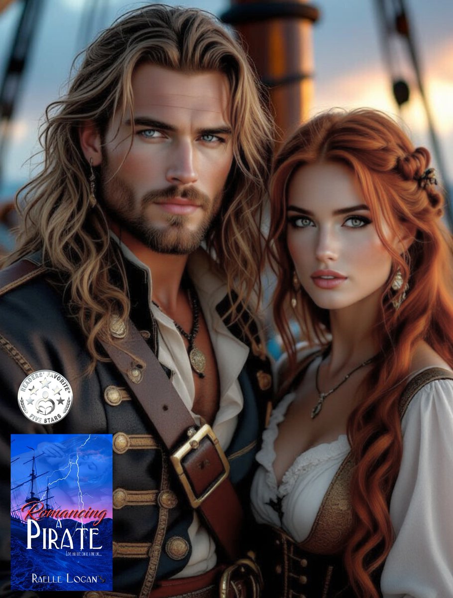 RaelleLogan1's tweet image. Her quest for justice after her father is murdered by pirates leads Lone Stafford to challenge her father&apos;s killer to a duel. Will she surrender her life to the villain who is her father&apos;s brutal slayer? #PirateBooks #HistoricalRomance #Historical #romance #historicalfiction