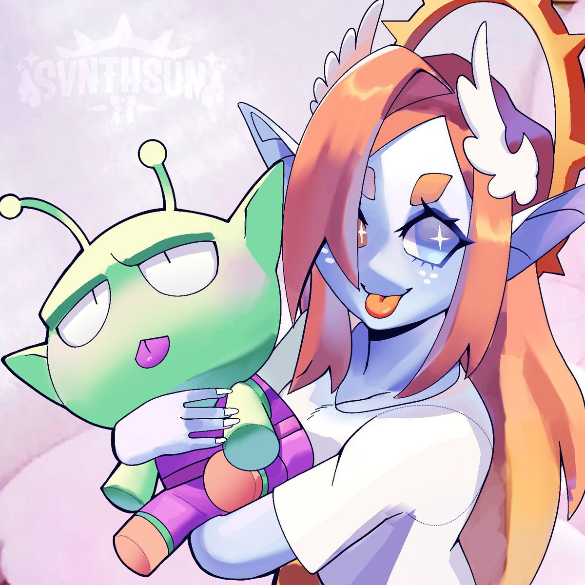 svnthsun's tweet image. More Sona! ( i’m not a fan of this or the last piece but i’m experimenting! ) #piccolo #dbz #oc