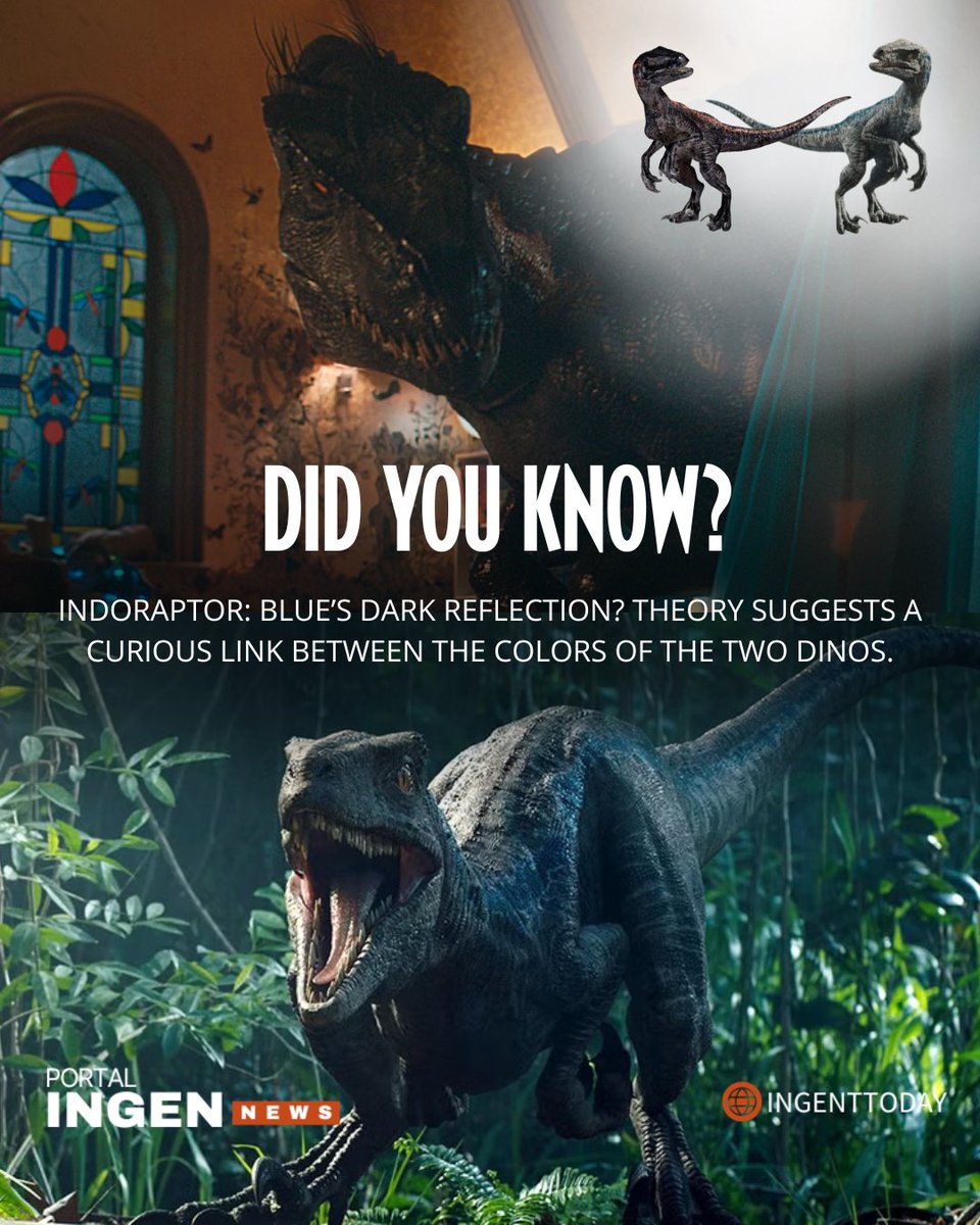 Ingenttoday's tweet photo. Blue and indoraptor #JurassicWorldDominion #jurassicworld #JurassicWorldRebirth https://t.co/WMU31undgl