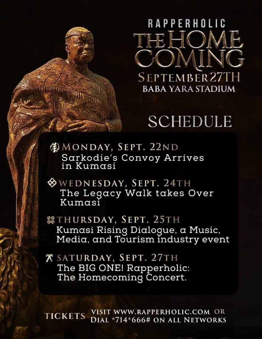 TulzBoss's tweet image. Kumasi, y’all ready???

#RapperholicHomecoming