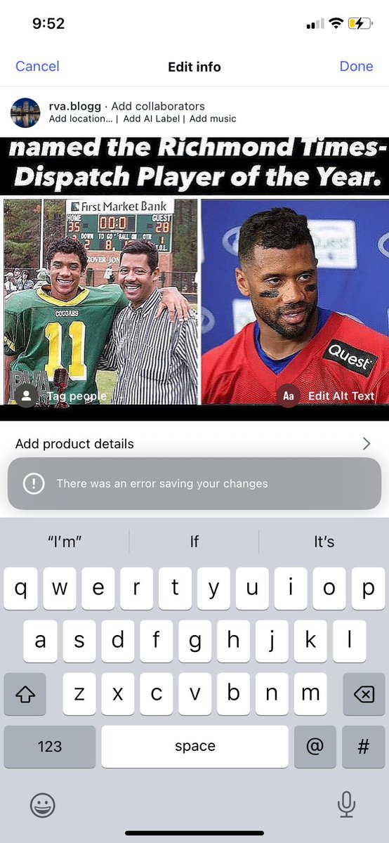 OfficialRell4k's tweet photo. ANYBODY KNOW HOW TO FUX THIS IVE DELETED THE APP REDOWNLOADED IVE LOGGED OUT LOG BACK IN I RESET MY PHONE IVE DID EVERYTHING IN THE BOOK N ITS STILL NOT WORKING HOW DO I GET MY CAPTIONS TO WORK AGAIN #fyp #instagram #instagramfix @instinstead #viral #Trending https://t.co/lQDOfEaaci