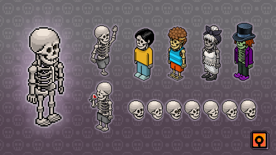 as we said, this is a skin – exactly like the Statue Skin and the other full-body Collectibles we’ve released.

it’s also fully colourable which makes this an even more useful outfit for its proud owners!

check the image to see how it can be used in different outfits.

then,