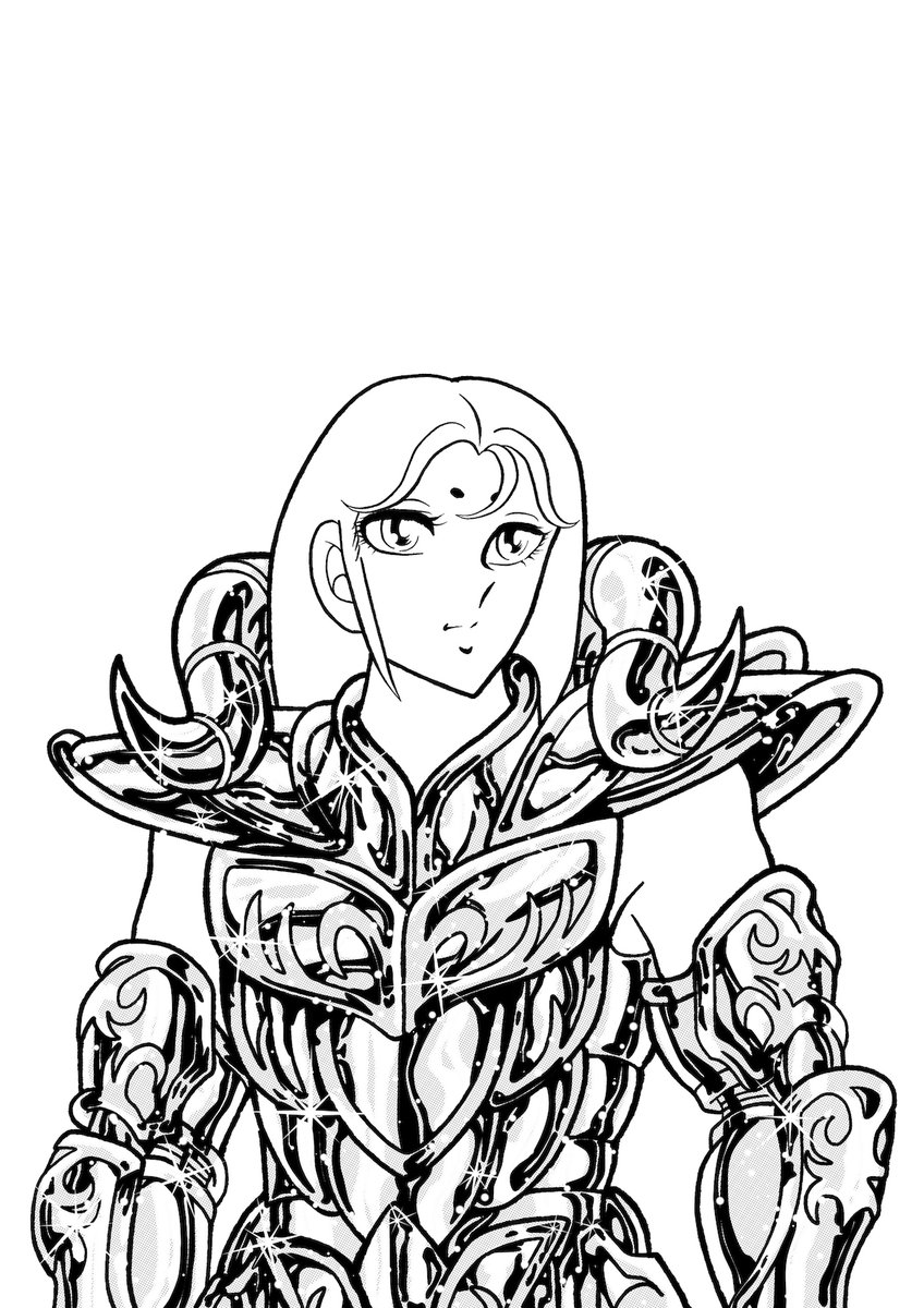 dorawinnie1983's tweet photo. 自分で描いた黄金聖闘士·牡羊座·ムウ
#聖闘士星矢 
#黄金聖闘士 https://t.co/LzuLDRomaY
