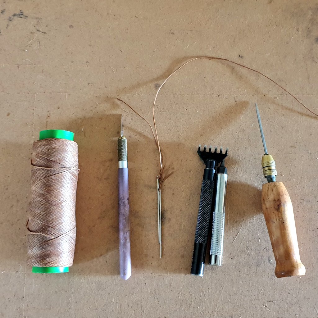 I handmade a big duffle for my father. 

Got a blister on my finger from all the needle work - included pic of the tools I used (forgot to add rubber mallet) for interest sake. It doesnt take much to create.