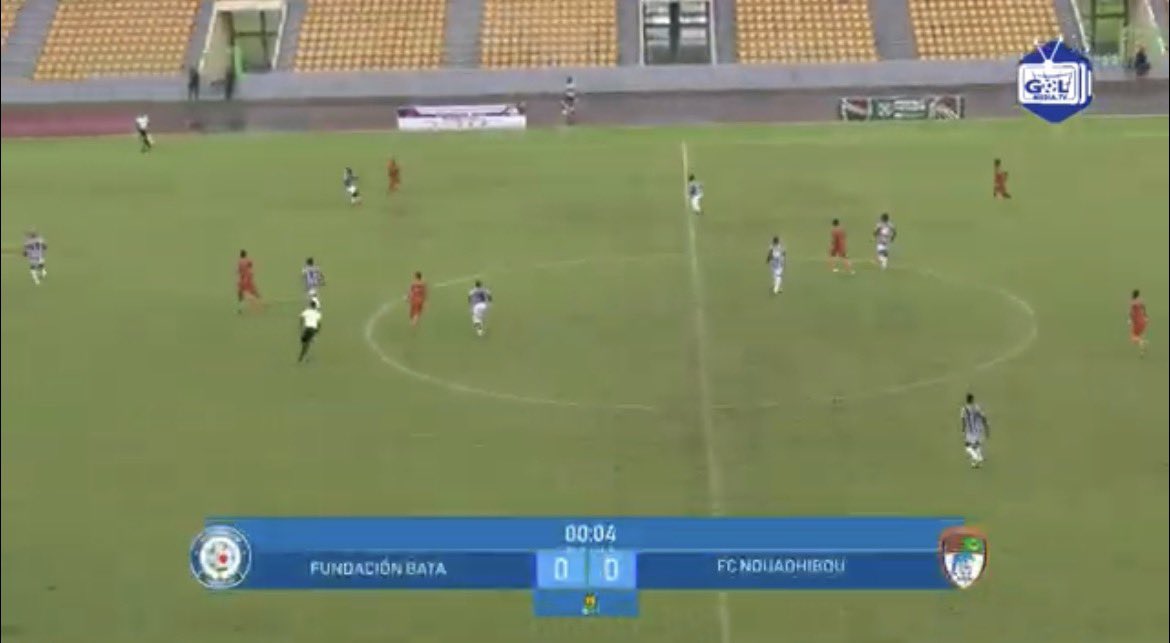 ARRANCA EL PARTIDO EN EL ESTADIO DE MALABO!! Fundación Bata vs FC Nouadhibou

#TotalEnergiesCAFCL