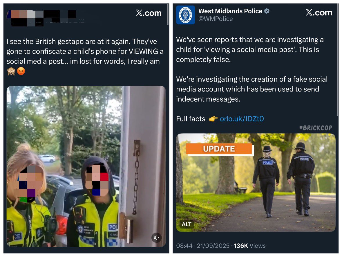 Brick Cop©️ (@brick_cop) on Twitter photo It really is painful to keep having to say the same thing over and over and over again, but I will.
In an age of endless disinformation, mostly targeted at Policing; not having 24/7, 365 social media teams causes endless reputational damage. 
Time to wake up. 
#ThinBlueLine 🚨 It really is painful to keep having to say the same thing over and over and over again, but I will.
In an age of endless disinformation, mostly targeted at Policing; not having 24/7, 365 social media teams causes endless reputational damage. 
Time to wake up. 
#ThinBlueLine 🚨