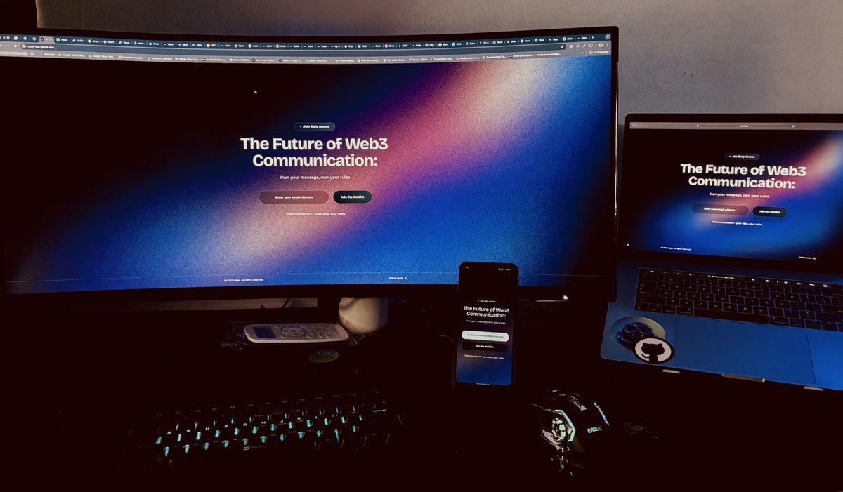 AbrahamAlgorith's tweet image. Working on the waitlist page for @Clypr_ic
Join us today by 6pm to know more about @Clypr_ic and what we’re building.
x.com/i/spaces/1mnxe…
See you there💜💙