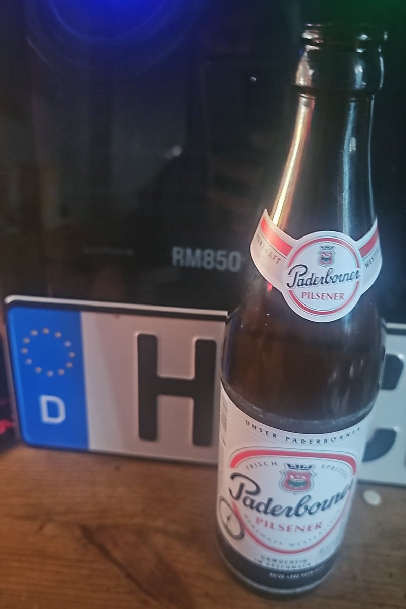 ollah420's tweet image. #Herrenhäuser, #Lindener oder #Gilde gibt&apos;s hier nicht und #Köpi is aus. Dann ist mein erstes #Bier dieses Jahr halt ein #Paderborner Pils. PROST!!!