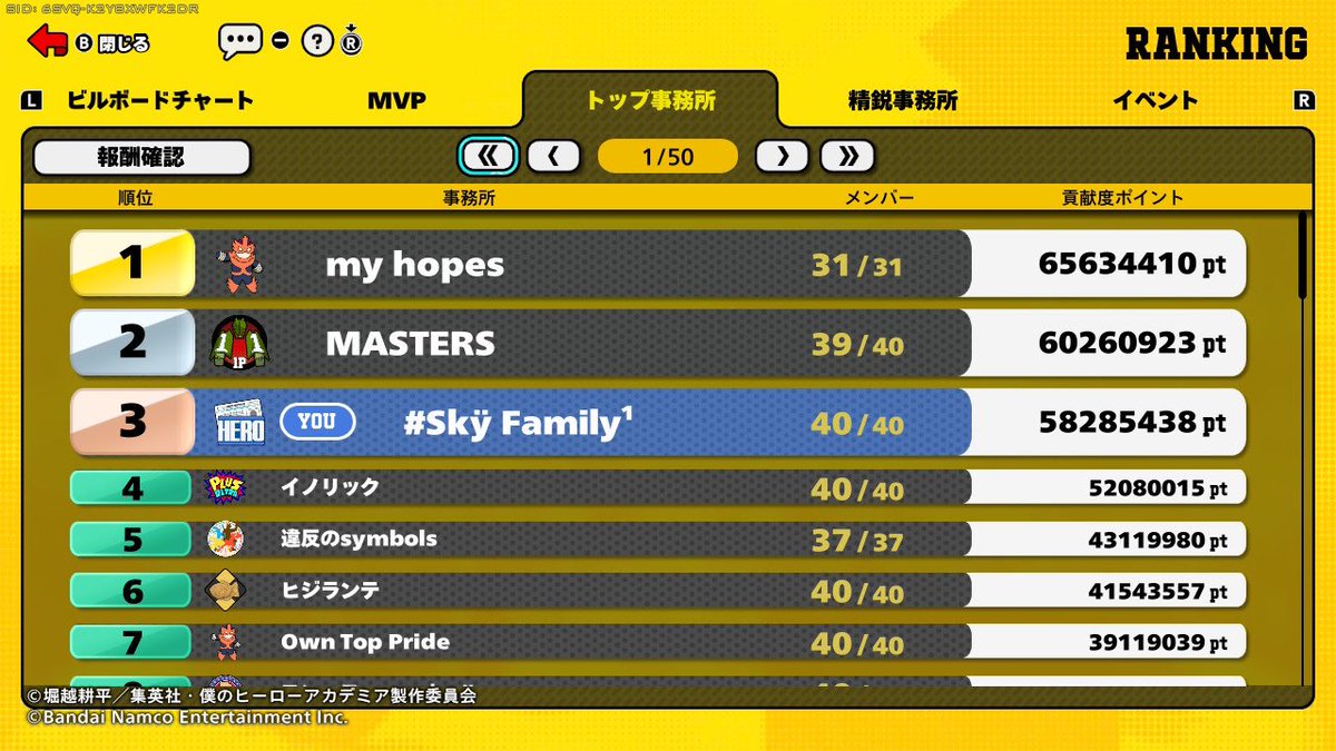 mmmi_ur's tweet photo. 🌟Skÿ Family🌟
シーズン13事務所メンバー数名募集致します💡

条件などは画像で確認お願いします。

DMにプロフィール、戦績、現在の貢献度がわかる写真を添付お願い致します。

多数の加入希望があった場合は稼げる貢献度が高い方を優先させて頂きます🙇‍♀️
お気軽にご応募下さい🌟 https://t.co/ycEuD2eFXI