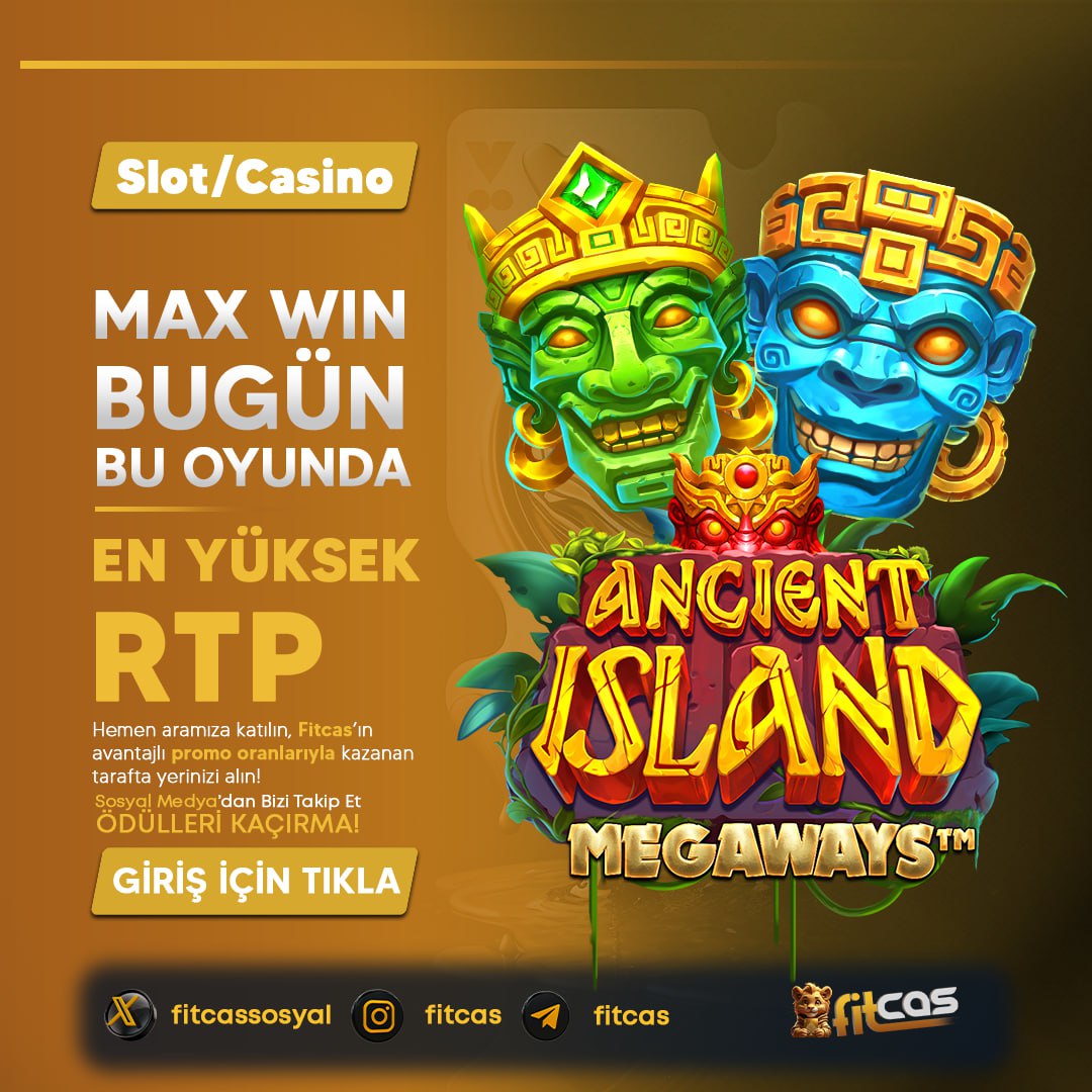 GÜNÜN SLOT OYUNU 

💯 FİTCAS, ile kazanma potansiyelinizi maksimuma çıkarmak için tasarlanmış birçok oyun ve bahis seçeneği sizi bekliyor👍

🎰 Günün kazandıran oyunun da yerinizi alın kazanma'nın keyfini çıkarın.

👑 Güncel Giriş:cutt.ly/fitcasosyal