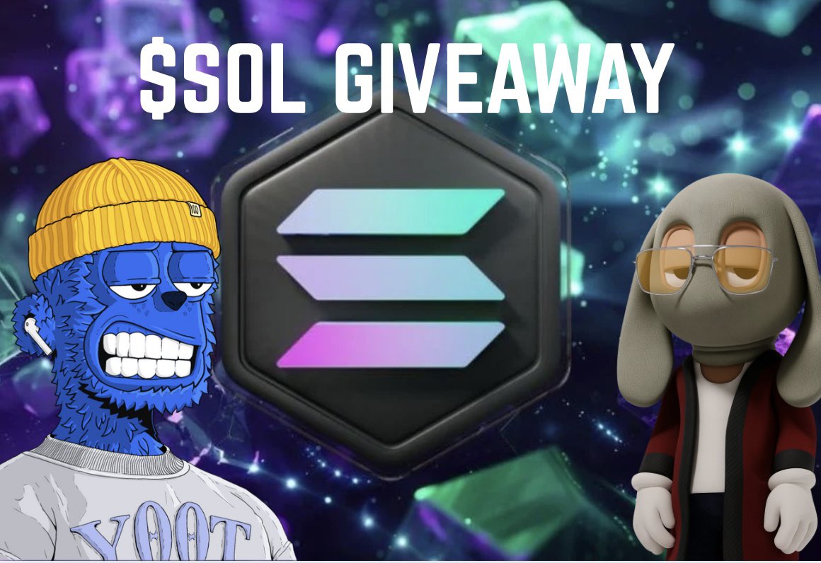 🏆 $20 in $SOL Giveaway | 24 hours ⏳

-Like+RP+🛎️ 
-Follow <a href="/C3bus033/">C3</a> 
-Comment Done ✅ 

GL