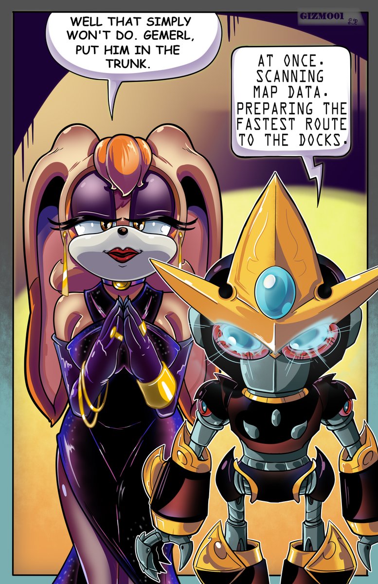 I just know she has a dark history, mark my word.
(c) SEGA