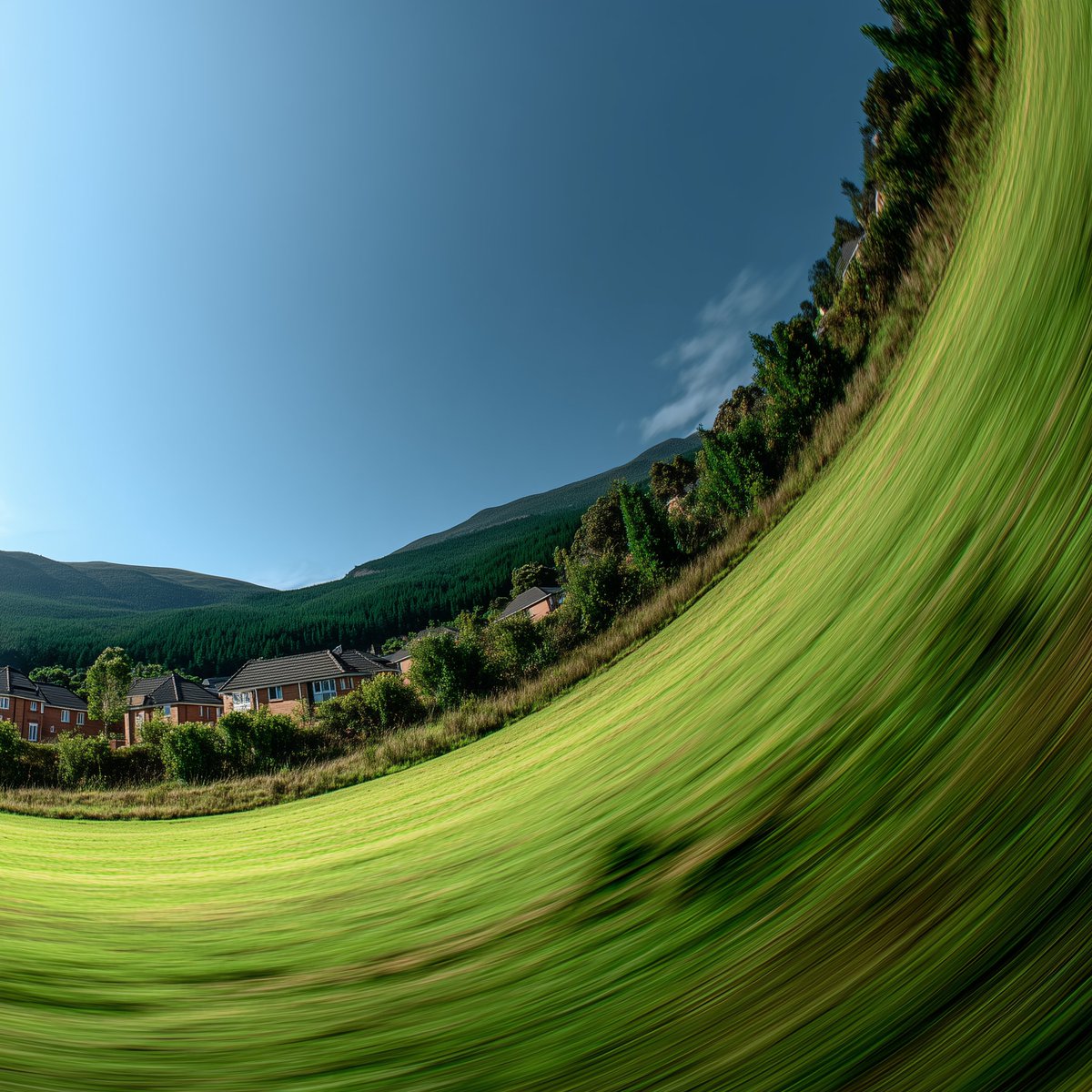 an upward horizon no longer seems a promise of escape