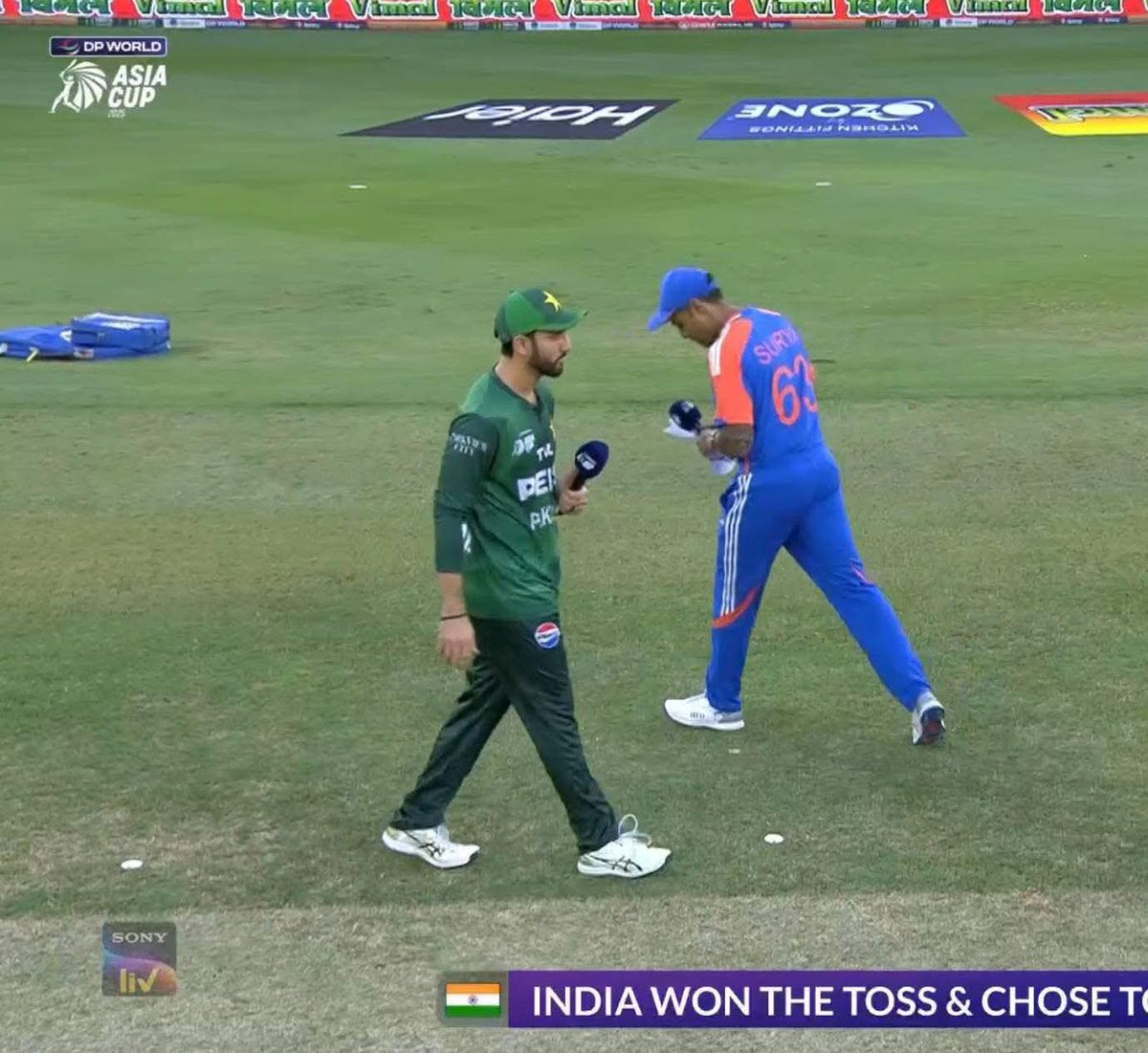 No Handshake again😂😂😂