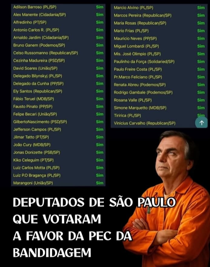 Quem não deve, não teme!!
Mas pelo jeito.....