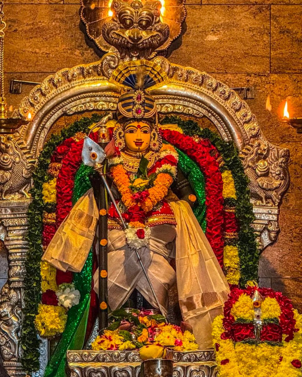 MurugaDevotees's tweet image. முருகப்பெருமான் பல இடங்களில் கோவில் கொண்டிருந்தாலும், முக்கியமான 6 கோவில்களை ஆறுபடை வீடுகள் என சிறப்பித்து கூறுகிறோம்.
படைவீடு என்பது போர் புரியும் படையின் தலைவன், தனது படைகளுடன் தங்கியிருக்கும் இடத்தை குறிக்கும்.
(1/4)
#MurugaDevotees #OmSaravanaBhava